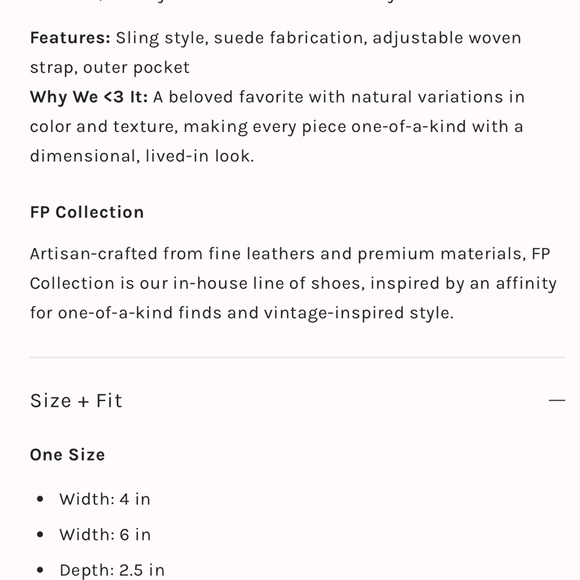 Free People Hudson Suede Sling Bag - Picture 5 of 5